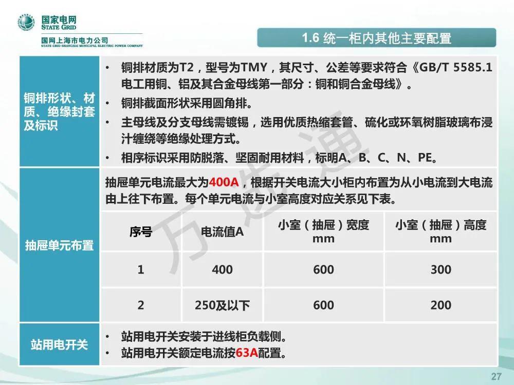 國家電網低電壓開關柜標準化設計方案