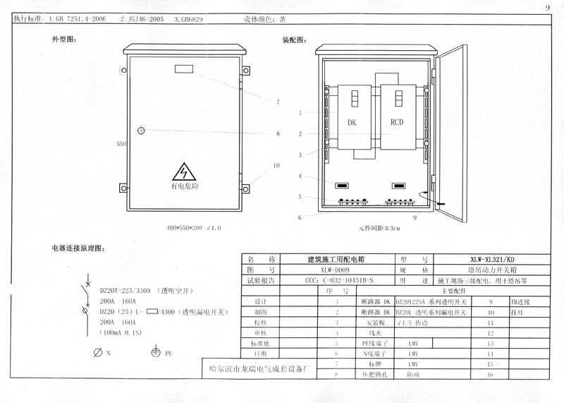 施工現場臨時用電配電箱(機柜)標準化配置圖集！