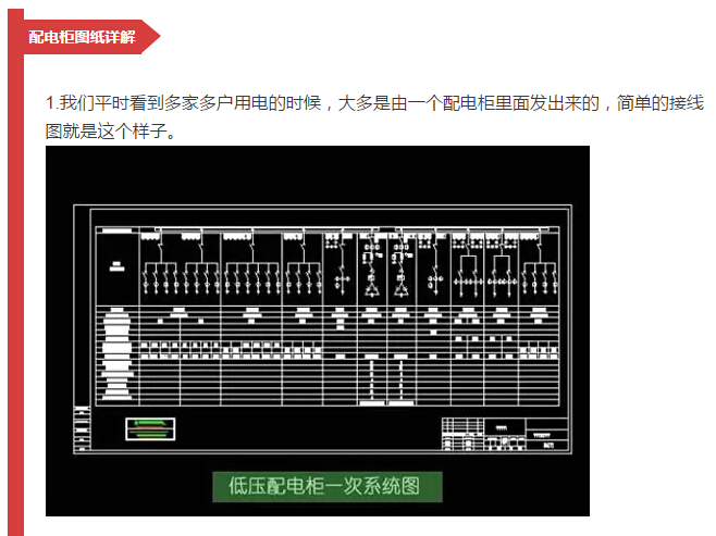 細節配電柜型號和圖紙，請參見！