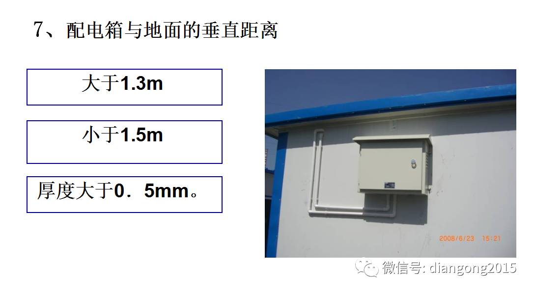 配電箱內部設備設計和配置