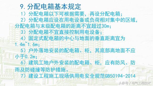 我在1級、2級和3級配電箱有什么樣的設備？如何配置它？你早就應該知道了。