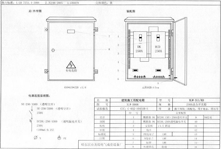 標準化示例|如何配置施工現場臨時用電配電箱(機柜)？